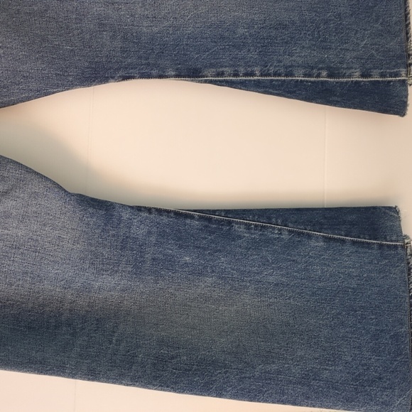 Moussy Vintage MV Saint Charles Remake Flare in blue made in Japan denim size 32 - Picture 12 of 16